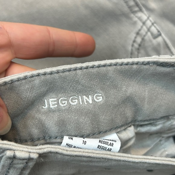 American Eagle‎ Jeggings 360 Super Stretch Gray Wash Size 6 28X29 - Picture 7 of 11